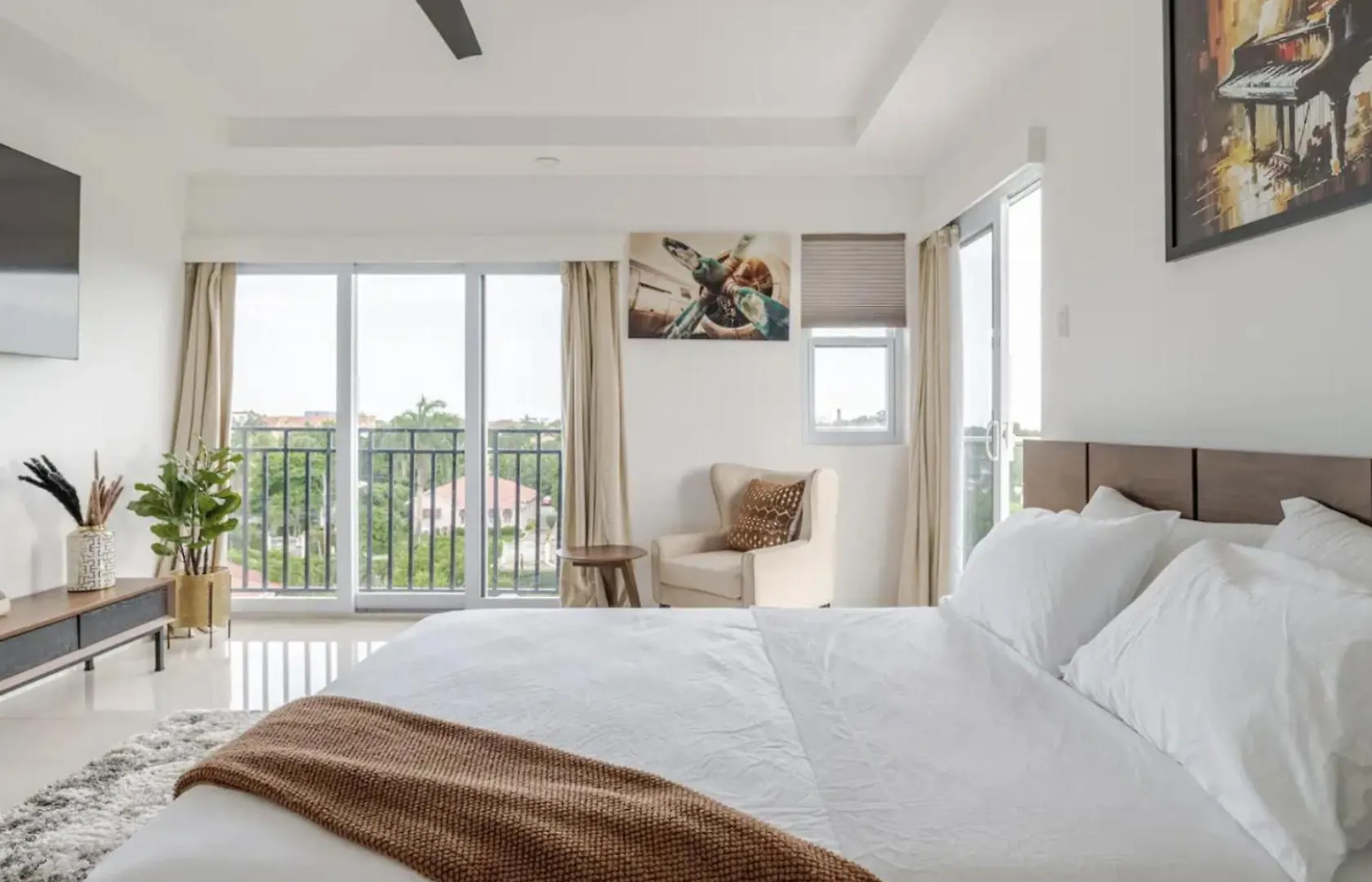 公寓 Luxe City Oasis 2Br With Rooftop Pool And Gym 金斯敦 牙买加